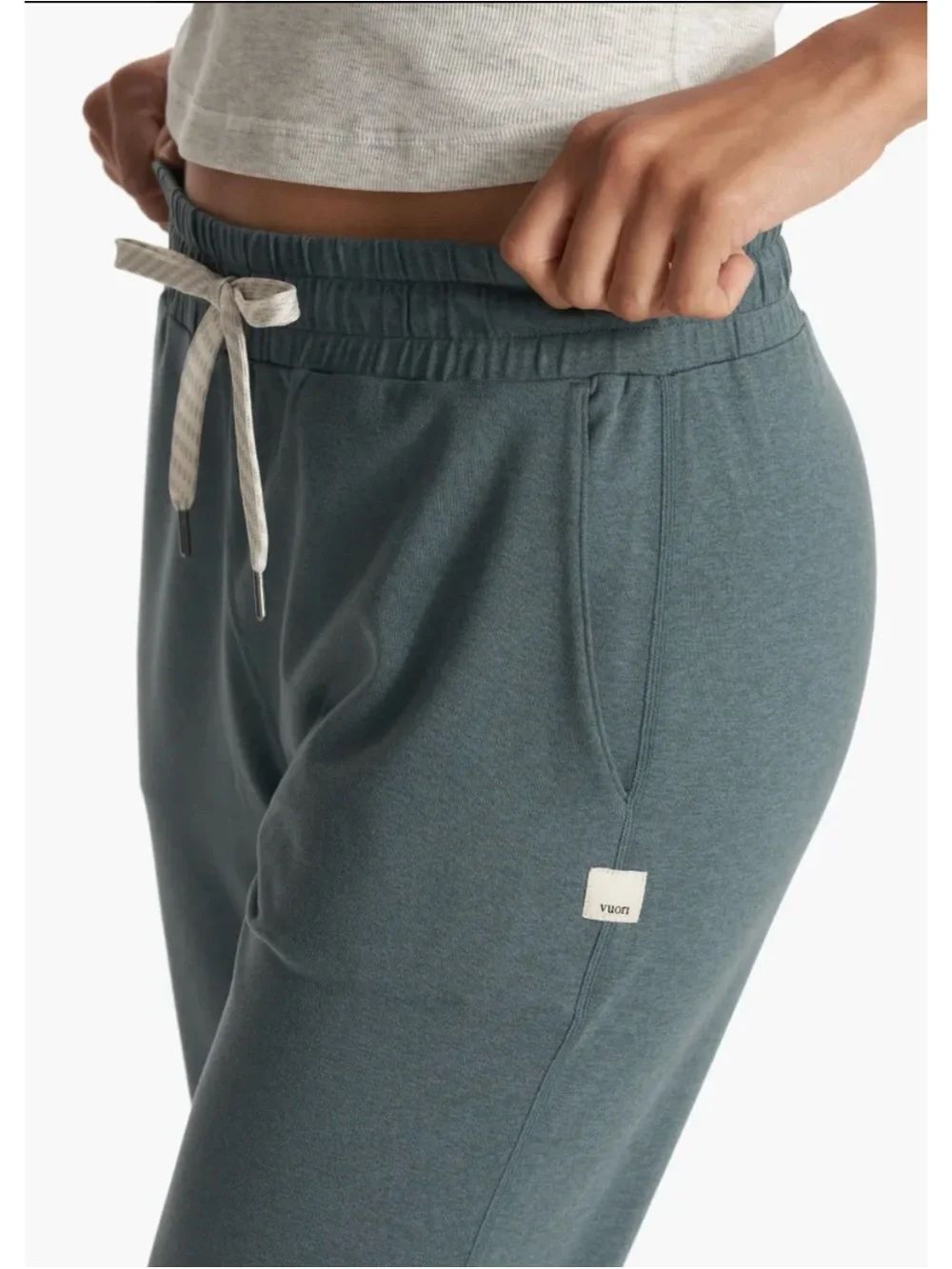 Vuori PERFORMANCE JOGGER in Lake Heather Size XS ~ Excellent